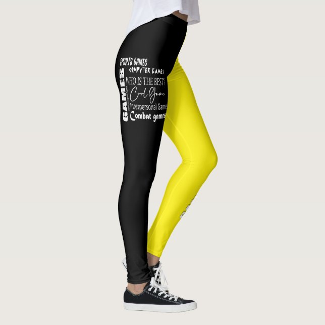 Gamer computer game leggings (Right)