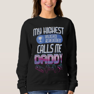 Gamer Dad Levelling Up To Daddy Soon To Be Future Sweatshirt