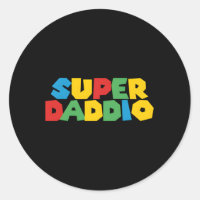 Gamer Daddio Super Dad From