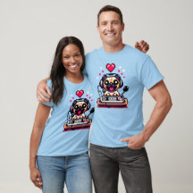 Gamer Dog - Cute Pixel Art Video Game Lover Design