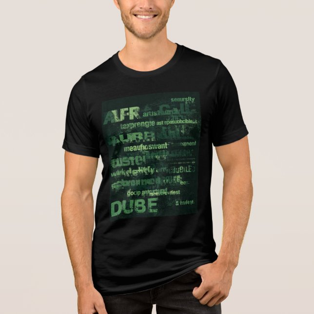 Gamer Dube T-shirt Tri-Blend Shirt (Front)