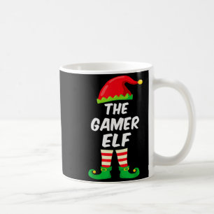 Gamer Elf Family Matching Funny Christmas Costume  Coffee Mug