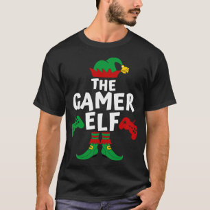 Gamer Elf Family Matching Shirts Christmas Gifts V