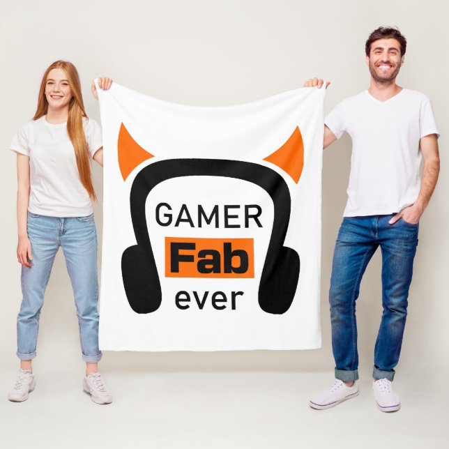 gamer fab-ever fleece blanket (In Situ)
