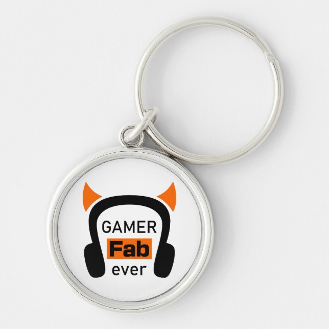 gamer fab-ever key ring (Front)
