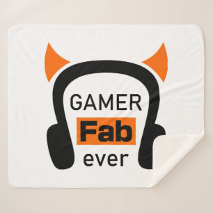 gamer fab-ever sherpa blanket