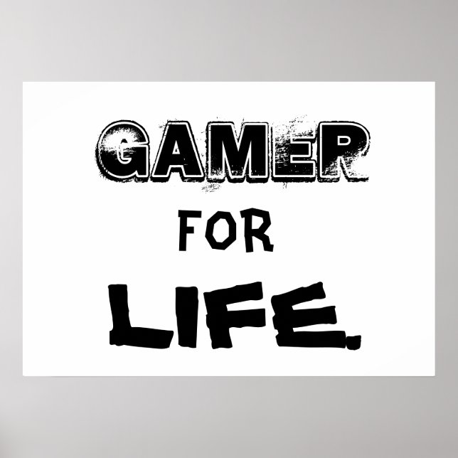 Gamer for Life poster (Front)