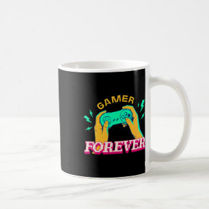 Gamer Forever – Retro Controller Vintage Design Coffee Mug