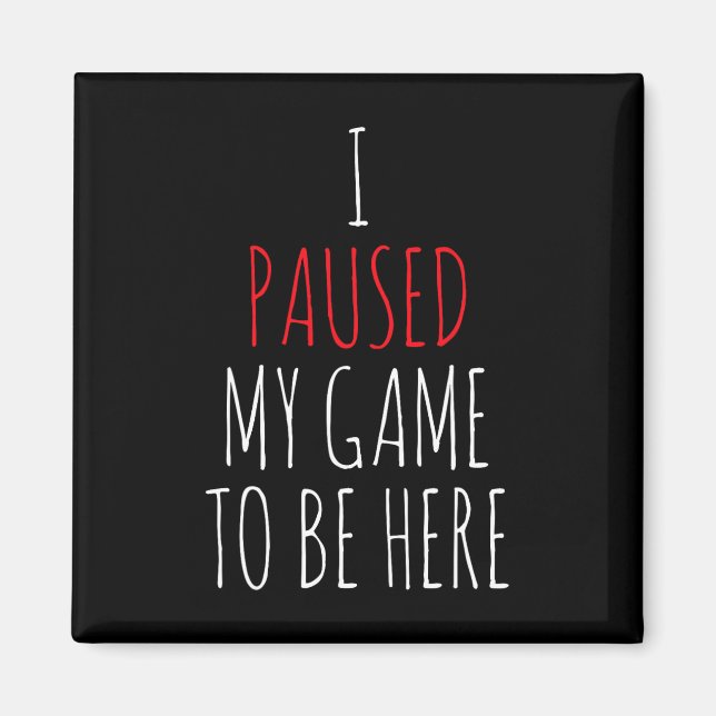 Gamer Funny Gaming Gift Tee Streamer  Magnet (Front)