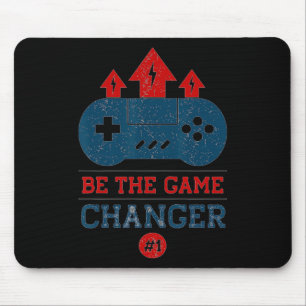 Gamer Game Changer Video Game Lover Gift Shirt Mouse Pad