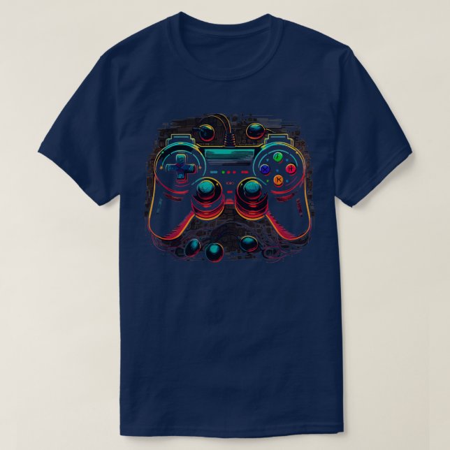 Gamer Game Controller T-Shirt (Design Front)