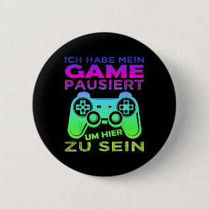 Gamer Gamer Gamer Games Console Pc - Ich Habe Mein 6 Cm Round Badge