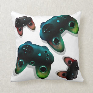 Gamer Gaming Controller Pillows