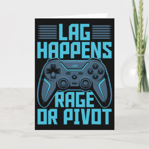Gamer Gaming Controller Video Game  Card