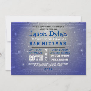 GAMER GAMING DIGITAL Bar Mitzvah Invitation
