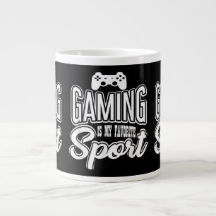 Gamer - Gaming Is My Favourite Sport Large Coffee Mug
