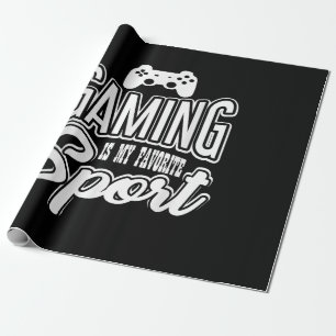 Gamer - Gaming Is My Favourite Sport Wrapping Paper