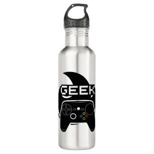Gamer Geek Stainless Steel Water Bottle