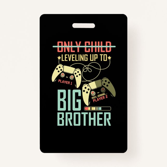 Gamer Gift | Big Brother 2021 Gamer ID Badge (Front)