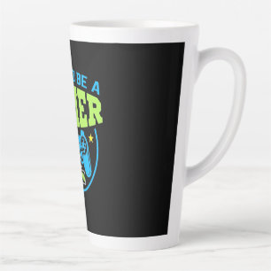 Gamer Gift Born To Be A Gamer Latte Mug