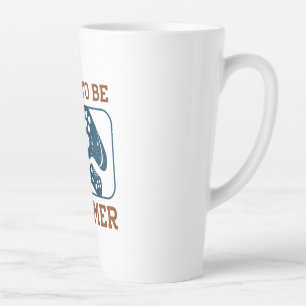 Gamer Gift Born To Be A Gamer Latte Mug