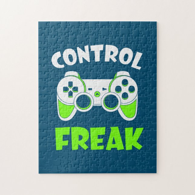 Gamer Gift Control Game Jigsaw Puzzle (Vertical)