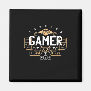 Gamer Gift   Forever Gamer Magnet