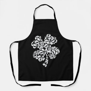 Gamer Gift Game Shamrock St Patricks Day Irish Apron
