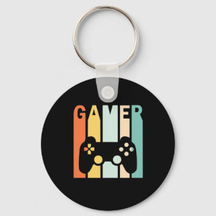 Gamer Gift   Gamer Retro Vintage Key Ring
