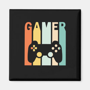 Gamer Gift Gamer Retro Vintage Magnet