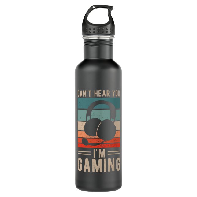 Gamer Gift Gaming 710 Ml Water Bottle (Front)