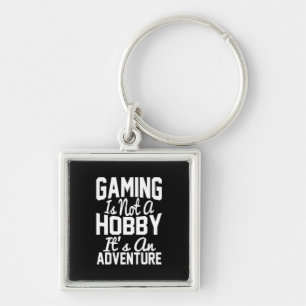 Gamer Gift   Gaming It Is An Adventure Key Ring