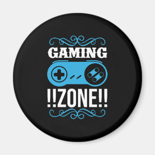 Gamer Gift Gaming Zone Magnet