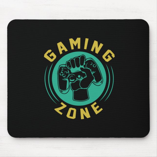 Gamer Gift Gaming Zone Mouse Pad (Front)