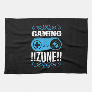 Gamer Gift Gaming Zone Tea Towel