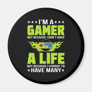 Gamer Gift I Am A Gamer Magnet