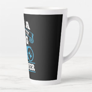 Gamer Gift I Am A Pretty Big Gamer Latte Mug