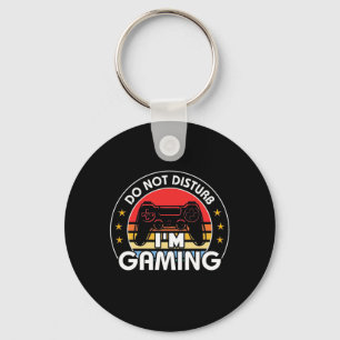 Gamer Gift I Am Gaming Do Not Disturb Key Ring
