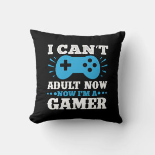 Gamer Gift Now I Am A Gamer Cushion