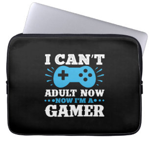 Gamer Gift Now I Am A Gamer Laptop Sleeve