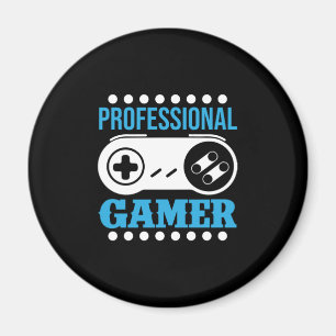 Gamer Gift Professional Gamer Magnet