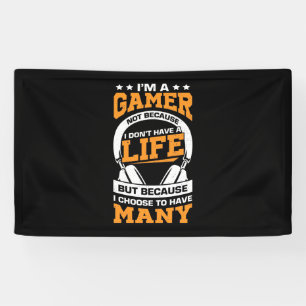 Gamer Gift Proud I Am A Gamer Banner