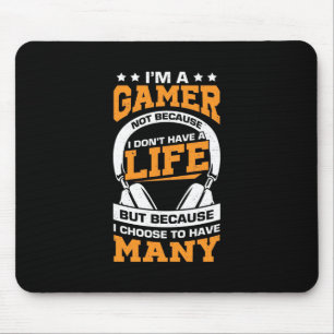 Gamer Gift Proud I Am A Gamer Mouse Pad