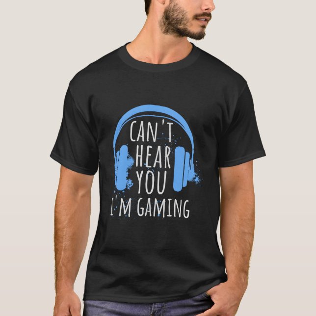 Gamer Gifts For Teenage Boys Christmas Gaming T-Shirt (Front)