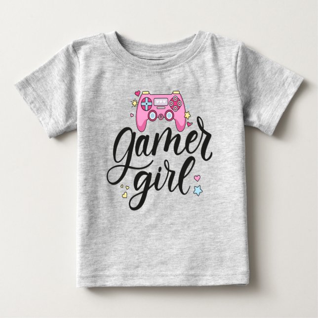 Gamer Girl Baby T-Shirt (Front)