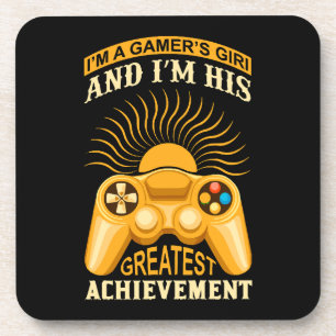 Gamer girl coaster