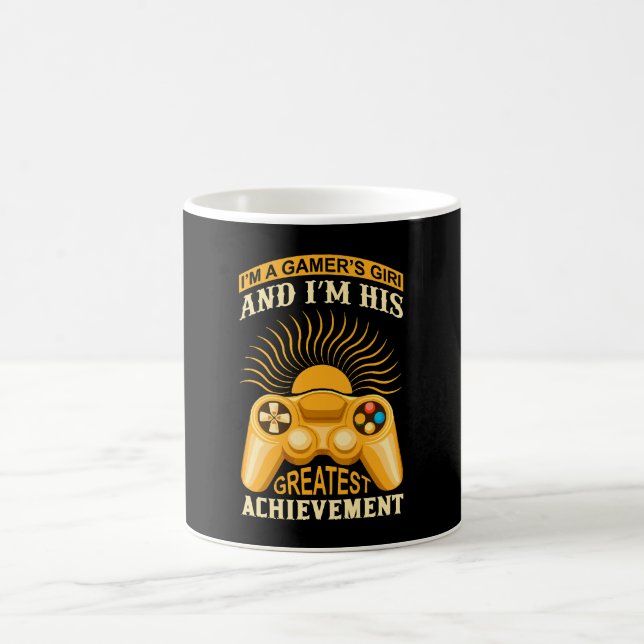 Gamer girl coffee mug (Center)