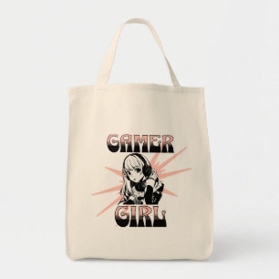 Gamer Girl Gaming Tote Bag