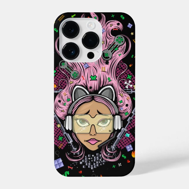 Gamer Girl iPhone Case (Back)