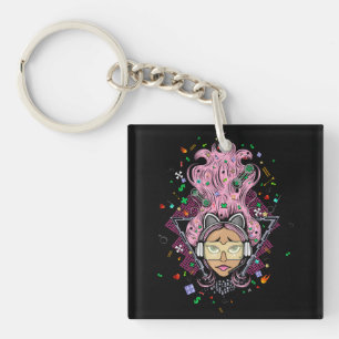Gamer Girl Key Ring